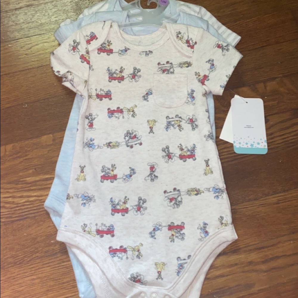 Disney baby 3pk body suit ( boys )
